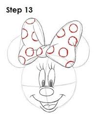 How To Draw Minnie Mouse Disney Art Drawings Mickey Mouse Drawings Easy Disney Drawings