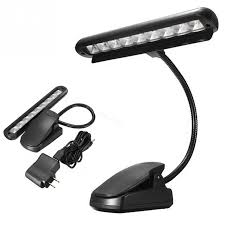 2020 9 Led Clip On Music Stand Lights Portable Flexible Gooseneck Eye Protection Reading Book Light Usb Bed Desk Lamp From Guojianglamp 13 54 Dhgate Com