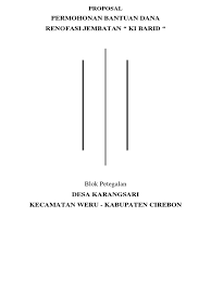 Kampung ini dihuni oleh sekitar 350 warga yang terbagi menjadi 98 kepala keluarga (kk). Proposal Bantuan Peningkatan Jalan Desa