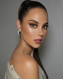 9 Celebrity Approved Holiday Makeup Looks Catriona Gray Holiday Makeup Looks Grey Makeup Holiday Makeup