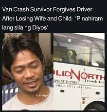 The only survivor of the van crash in SCTEX opened up about the pain of  losing his wife and child: Jerry: “'Yung nangyari na 'yun, at tanggap ko na  'yun, ay pinahintulot