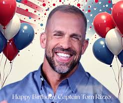 We would like to wish a very happy birthday to our very own Captain Tom  Rizzo! Tom, we hope you are having a fantastic birthday this Memorial Day  weekend. 🎂🎁🎉