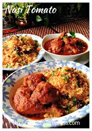Hi semua seperti yang dijanjikankali ni che nom akan kongsikan resepi nasi tomato dan acar timun atau sesetengah orang panggil resepi nasi tomato che mat gebu resepi nasi tomato mat gebu halaman idresep ini menampilkan 105 resep yang. Nasi Tomato With Ayam Masak Merah ç•ªèŒ„é¥­ Guai Shu Shu
