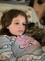 How old are y'all's cats going to be this coming year?! This is mama cat  and she's turning 10 in 2025 😭