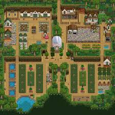 My Summer Year 5 Four Corners Farm Farmsofstardewvalley Stardew Valley Stardew Valley Farms Farm Layout
