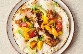 Crispy Salmon Tacos Jamie Oliver Recipes Tesco Real Food