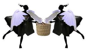 Zechariah 5:9-11] "THE WOMEN AND THE BASKET ARE RETURNED TO BABYLON" Where  are they carrying the basket: God would cause this evil, materialistic  spirit to be returned to its starting-place: Babylon. There