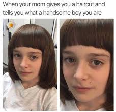 All black girlsdont have short hair on accident there. Mom Haircut Meme Bpatello