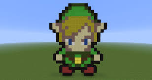 Pixel art hosted on lospec lospec.com. Minecraft Pixel Art Link By Diablofr91 On Deviantart