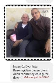 Rahmetli Dayim Muharrem Bayrak Ve Ben Makedonyali Ramazan Ramazan Anilar Cocukluk