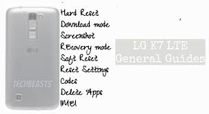 LG K7 LTE Guides: Hard Reset, Recovery ...