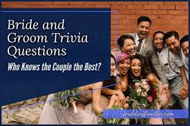 Bridal showers are fun celebrations leading up to weddings. Bride And Groom Trivia Questions Who Knows The Couple The Best