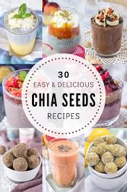 30 Chia Seeds Recipes Natalie S Health Chia Seed Recipes Pudding Recipes Chia Seed Recipes