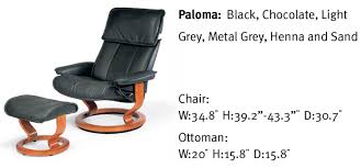 Sunset trading newport slipcovered chair and a half with ottoman, oversized 52 wide, performance fabric white. Stressless Admiral Paloma Leather Recliner Chair And Ottoman By Ekornes