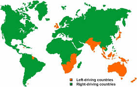 Pourquoi Les Anglais Roulent A Gauche Et Nous A Droite Com Imagens Mapa Geografia