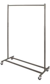 12 locations for fast delivery of clothes racks. Raw Steel Salesman Rolling Garment Rack Single Rail Store Supply