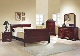 Buy felicity bedroom set w/ jeremaine bed (white) at furniturepick store. Coaster Louis Philippe 5 Piece Red Brown Queen Sleigh Bedroom Set 203971q S5 Blackmon Furniture