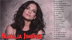 Diego ramón jiménez salazar (born madrid, 27 december 1968), known as el cigala (castillan for 'langoustine'), is a famous romani flamenco gypsy singer. Natalia Jimenez Sus Grandes Exitos Las Mejores Canciones De Natalia Jimenez Youtube