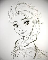 Elsa Anna Jin Kim Princess Drawings Elsa Drawing Frozen Drawings