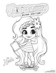 The owner of brit (brit) with pigtails. Hairdorables Each Doll Package Is A Surprise Just Pull Peel And Reveal 11 Accessori Unicorn Coloring Pages Cute Coloring Pages Cute Animal Drawings Kawaii