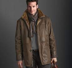 Distressed Faux Shearling Coat Cognac From Johnston Murphy Gifts Faux Shearling Coat Johnston Murphy Johnston
