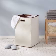 Lavish home 2 compartment foldable canvas laundry hamper w050027. 26 Of The Best Hampers And Laundry Bags You Can Get On Amazon