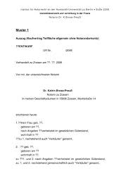 Es ist bekannt, dass dadurch eine kostenpflichtige tätigkeit des notars ausgelöst wird. Muster 1 Institut Fa R Notarrecht Humboldt Universita T Zu Berlin