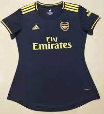2019 20 kids adidas pierre emerick aubameyang arsenal 3rd. Arsenal Ladies Women 3rd Kit Jersey 19 20 Sports Sports Apparel On Carousell