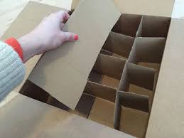 Assemble Your Free Diy Cardboard Ornament Storage Diy Christmas Storage Ornament Storage Diy Ornament Storage Box