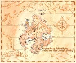 Neverland Map Jpg 1200 1007 Neverland Map Map Peter Pans Flight