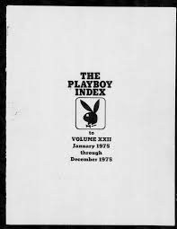 Playboy January-December 1975: Vol 22 Index : Free Download, Borrow, and  Streaming : Internet Archive