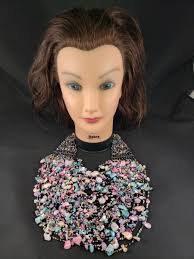 Beaded Shell Necklace 10-Strands Full and Beautiful