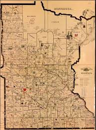 Vintage Minnesota Map Need This Framed And On My Wall Minnesota Travel Minnesota Minnesota Home