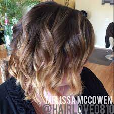 Hair By Melissa Mccowen Dayton Wa Colormelting Hairpainting Brunettetoblonde Graduatedcolour Omb Medium Length Hair Styles Hair Styles Brunette To Blonde