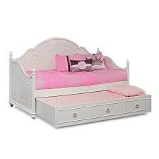 American Signature Furniture Bouquet White Ii Kids Furniture Daybed With Trundle 699 99 Daybed With Trundle Childrens Bedroom Furniture White Wood Daybed