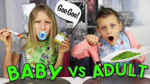 0 results for abdl baby bottle. Baby Food Vs Adult Food Youtube