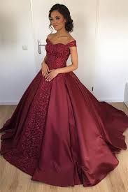 Burgundy Ball Gown Elegant 2018 Prom Dresses Prom Dresses Formal Women Dress Prom Dress Prom Dress F125 Burgundy Wedding Dress Burgundy Prom Dress Ball Gowns