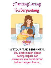 Hal ini berkait rapat dalam amalan islam kerana tempoh nifas sehingga 40 hari dan maksimum 60 hari. Tempoh Berpantang Dalam Islam Sang Hook