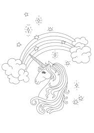 Unicorn Head Coloring Pages In 2020 Unicorn Coloring Pages Mermaid Coloring Pages Emoji Coloring Pages