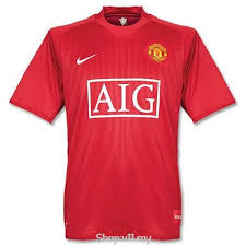 نادي مانشستر يونايتد لكرة القدم (بالإنجليزية: Manchester United 2008 Home Retro Football Jersey With Badges Shopee Malaysia