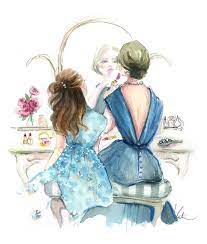 See more ideas about mothers day drawings, drawings, mother and daughter drawing. Easy Drawing Of Mother And Daughter Novocom Top