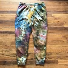 Black And Blue Tie Dye Sweatpants Ready To Ship Nike Joggers Fleece Tie Dye Sweatpants Earth Etsy In 2020 Nike Joggers Tie Dye Outfits Tie Dye