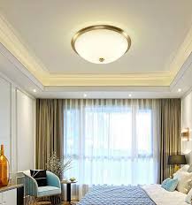 If you have the luxury of a high ceiling then we've selected a number of ceiling lights which are suspended by a chain, this will give you the flexibility to hang your light fitting at the perfect height for you room, with easy adjustment of the chain length. China Gold Decorative Indoor Flush Mount Light Fixture Ceiling Light With White Glass Shade For Bedroom China Ceiling Light Ceiling Lamp