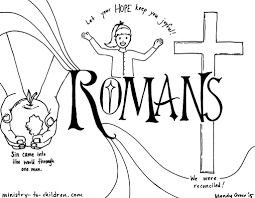 Romans Bible Book Coloring Page Bible Coloring Pages Bible Coloring Romans Bible