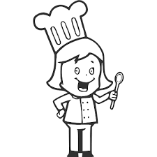 Download Small Girl Chef Svg Picture