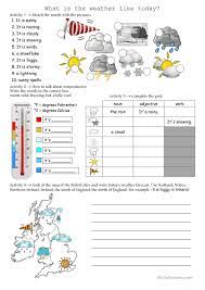 One Click Print Document Weather Words Weather In English Weather Like Today