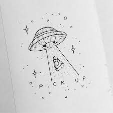 99 Insanely Smart Easy And Cool Drawing Ideas To Pursue Now Alien Drawings Space Drawings Cool Drawings