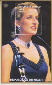 Lady Diana in Briefmarken mit Motiven von Prominenten online kaufen