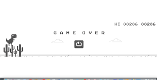 If your internet went down and you tried to visit a web page, you'd see the message unable to connect to the internet or no internet with a little pixilated dinosaur next to it. How To Play The No Internet Google Chrome Dinosaur Game Both Online And Offline