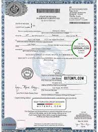 Usa Nevarda Marriage Certificate Template In Psd Format In 2022 Certificate Templates Certificate Birth Certificate